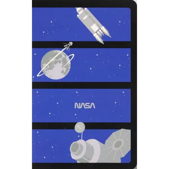 Kancelářské potřeby Zápisník MOLESKINE NASA Volant čistý L
