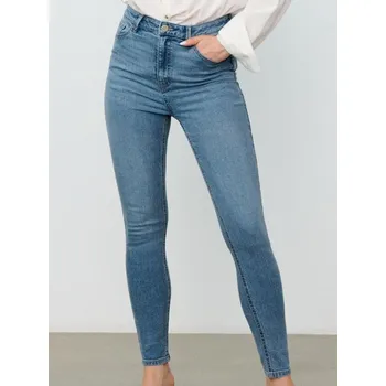 Dámské džíny Sinsay - Skinny džíny - modrá - 864EV-55J - 864EV-55J-34