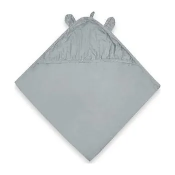 NUUROO Danila Mušelínová kojenecká osuška s kapucí Dusty Blue