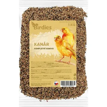 Pro ptáka Birdies krmivo standard pro kanarky 1kg poškozený obal
