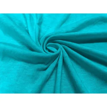 Prostěradlo Prostěradlo Jersey lux do postýlky tyrkysová 60x120