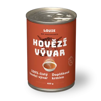 Krmivo pro psa Louie Konzerva pro psy hovězí vývar