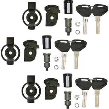 Zavazadlo na motocykl Kappa Moto KSL103 bezpečnostní zámky na kufry 3 ks + 2x klíč