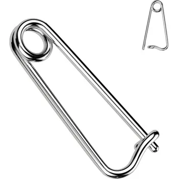 Náušnice Šperky4U Náušnice do ucha - zavírací špendlík - EP01038