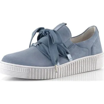 Dámské polobotky Gabor semišové prozouvací polobotky světle modré 83.333.10 - 38 | P700605