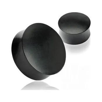 Módní doplněk Šperky4U Plug do ucha z palmového dřeva "Areng" - PL01026-18