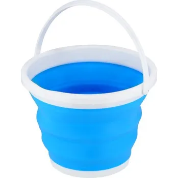 Kempingové nádobí NILS CAMP Skládací kbelík NILS Camp NC1731 modrý 10 l