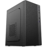 1stCOOL skříň STEP 4, micro tower, AU, USB 3.0, bez zdroje, černá MC-STEP4-AU-USB3