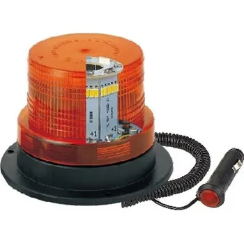 Maják Magnetický zábleskový maják 40 LED, oranžový