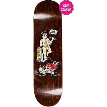 Příslušenství pro skateboard SK8 DESKA POLAR Aaron Herrington - Pumpi - hnědá - 8.5 + při osobním odběru 1 846 Kč
