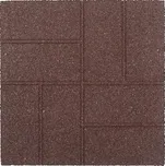 Multy home Gumová dlaždice BRICKFACE 40 x 40 cm, hnědá, oboustranná MHEU5000141, 1 ks 4016.99.00