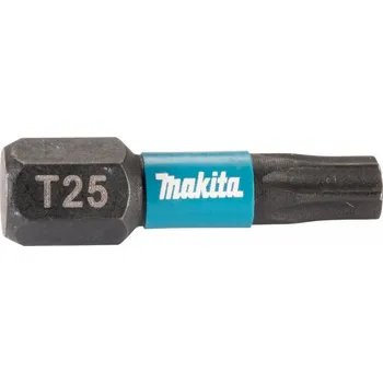 Bit Makita MAKITA ŠROUBOVACÍ BIT T25-25mm /25ks. IMPACT BLACK