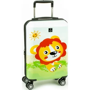 Malý dětský cestovní kufr do letadla lev 30 l Airtex 7295/20 vicebarevná