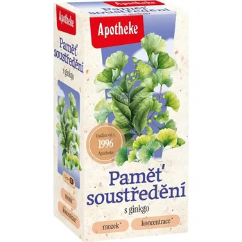 Nápoj Apotheke Paměť a soustředění čaj 20x1,5g
