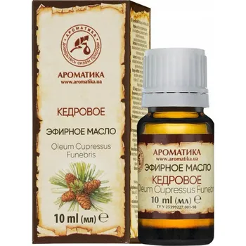 Vonný olej Esenciální olej Céder - 10 ml - Aromatika