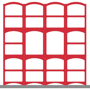 Stojan na víno Sestava Bloc Cellier Klasik červená