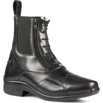 Jezdecká obuv Zimní jezdecká kožená pérka Horze Stockholm AKCE 40