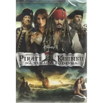 Piráti z Karibiku: Na vlnách podivna - DVD plast /bazarové zboží/