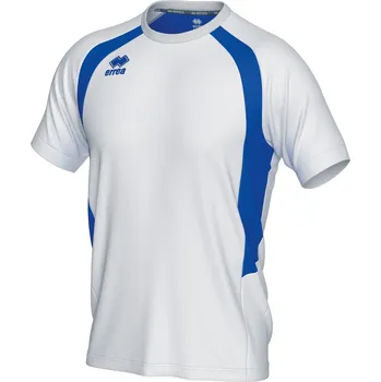 Pánské tričko ERREA´ ERREA ADRIEN Dresové triko BARVA: bílá - modrá, Velikost: XXXL Raglánové rukávy, kontrastní vsadky, pohodlný střih