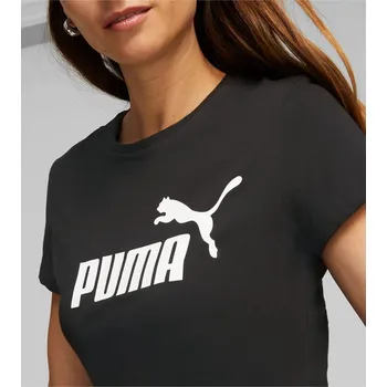 dámské tričko PUMA - BLACK - 2XL (Puma Essential Logo T-Shirt Womens)