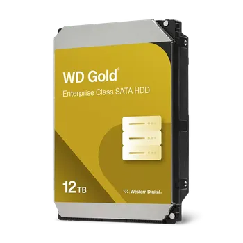 Interní pevný disk HDD 12TB WD122KRYZ Gold 256MB SATAIII 7200rpm