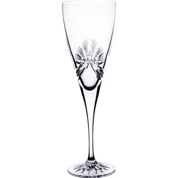 Sklenice BOHEMIA CRYSTAL Broušené sklenice na červené víno Bohemia Crystal Fiona 6 ks. brus Mašle