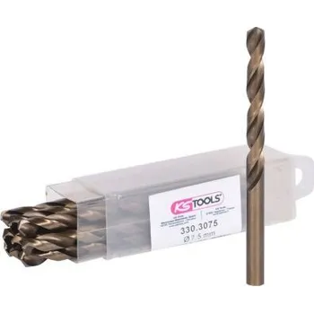 Auto-moto Kovový spirálový vrták KS TOOLS 330.3075