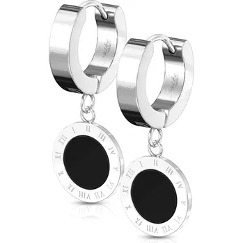 Náušnice Šperky4U Ocelové náušnice kroužky - OPN1722-ST