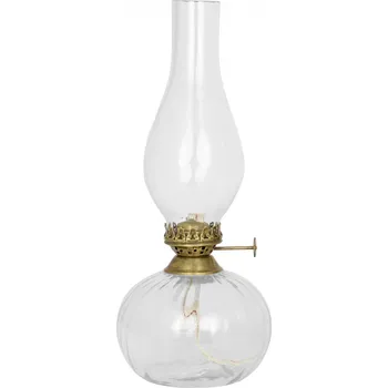 Petrolejová lampa Strömshaga Skleněná petrolejová lampa Elisabeth Round Small