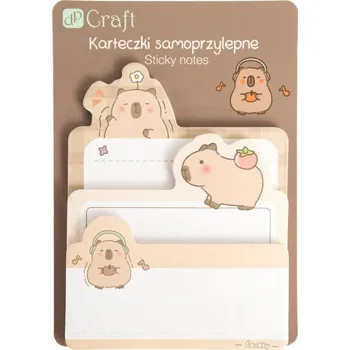 Samolepící bloček DP Craft Samolepící poznámkové štítky Kapybara