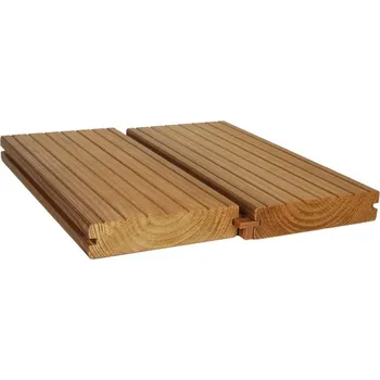 Terasové prkno Terasa borovice Lunadeck2 26 x 117 mm 3 m s bočními úchyty