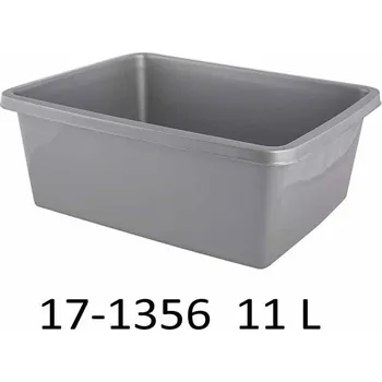 Lavor Mísa obdélná LAVOR 11 L se zesíleným okrajem - šedá - LENMAN 17-1356