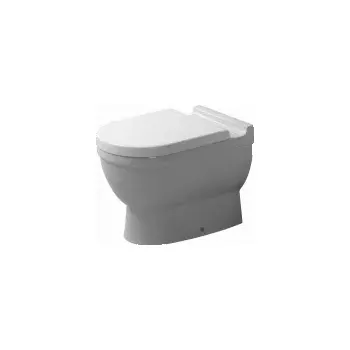 Klozet WC stojící Starck 3 0124.09 zadní rovný odpad, hluboké splachování bílý