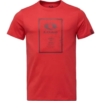 Dámské tričko Pánské tričko LOAP BORD XXL Červená, Šedá
