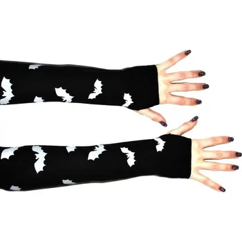 Karnevalový doplněk Rukavice návleky na ruce netopýr