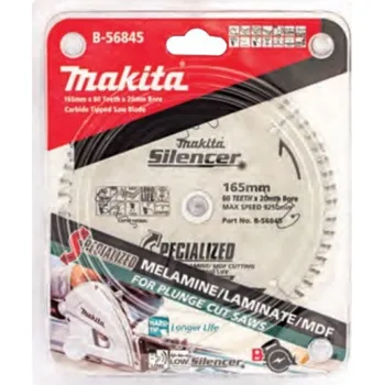 Okružní pila Makita KRUHOVÁ PILA 165x20mm MDF/LAMINÁTY 60ZUBŮ