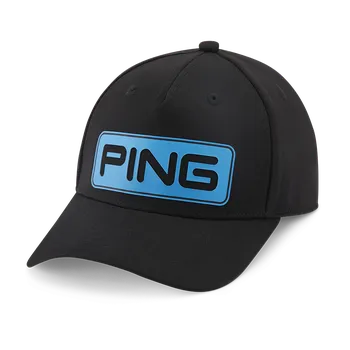 Kšiltovka Ping Tour Classic Cap One Size, Black/Process Blue, pánské
