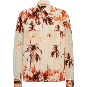 Pánská košile Košile Boss Bright Orange 1161511 XL