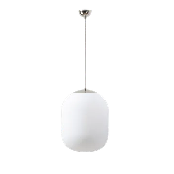 Závěsné LED svítidlo Osmont TANIA S IP40 s kabelovým závěsem Varianta: TANIA S1, Ø 320 mm, 4000 K, NEREZ LEŠTĚNÁ