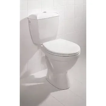 WC k combi Lyra 2419.4 zadní šikmý odpad bílý