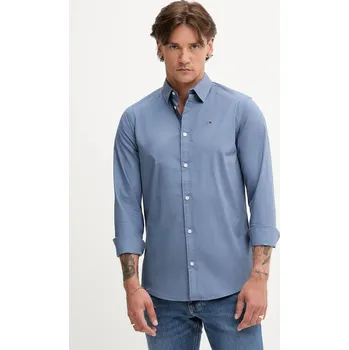 Pánská košile Košile Tommy Jeans DM0DM04405 modrá 95X, vel. S