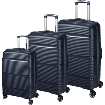 Módní doplněk d&n Travel 4200 4W sada kufrů LMS Dark blue