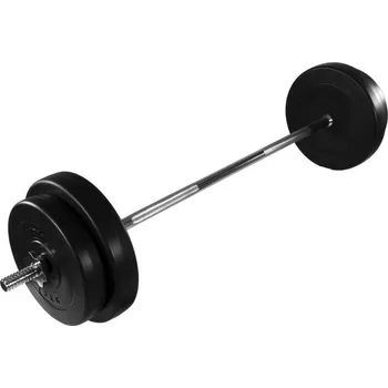 Obouruční činka s betonovými kotouči, 30 kg