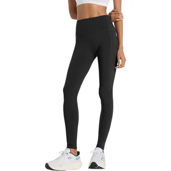 Dámské kalhoty Legíny New Balance Sleek Pocket High Rise Legging 27" wp51275-bk Velikost S