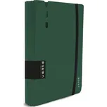 Kroužkový záznamník Verde, A5, plastový, zelený