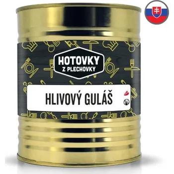 Potravina Hotovky z plechovky Hlívový guláš v plechovce