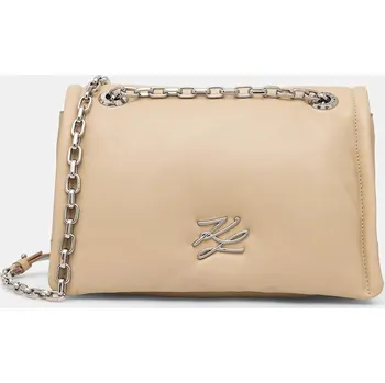 Módní doplněk Kožená kabelka Karl Lagerfeld A1W30173 béžová 80X, vel. ONE SIZE