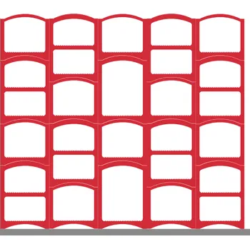 Stojan na víno Sestava Bloc Cellier Castle červená