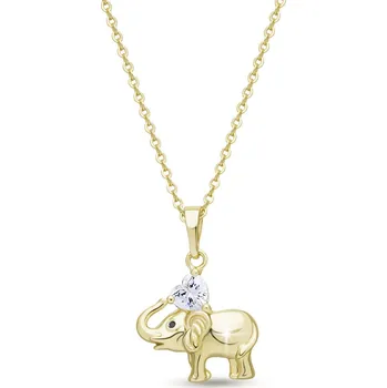 Řetízek Řetízek s přívěskem slona se srdíčkem 2602