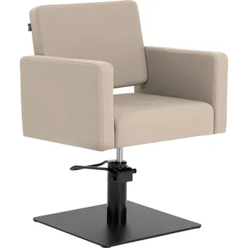 Kadeřnické křeslo Gabbiano kadeřnický křeslo Vitoria šedobéžová